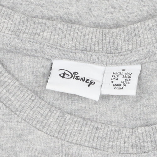 Disney Women's Grey Dumbo T-Shirt Small
