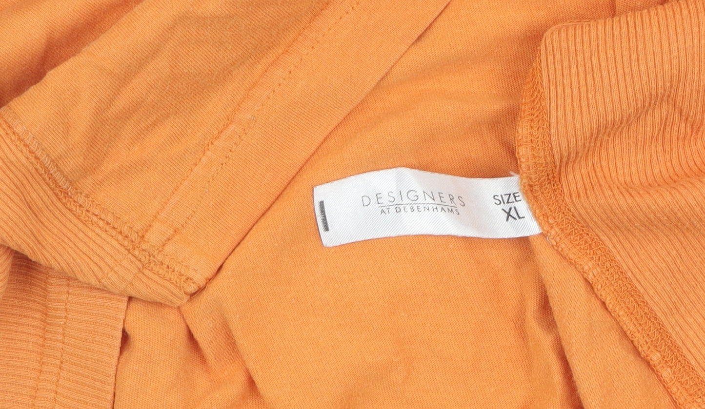 Designers at Debenhams Men's Orange Sleeveless XL T-Shirt
