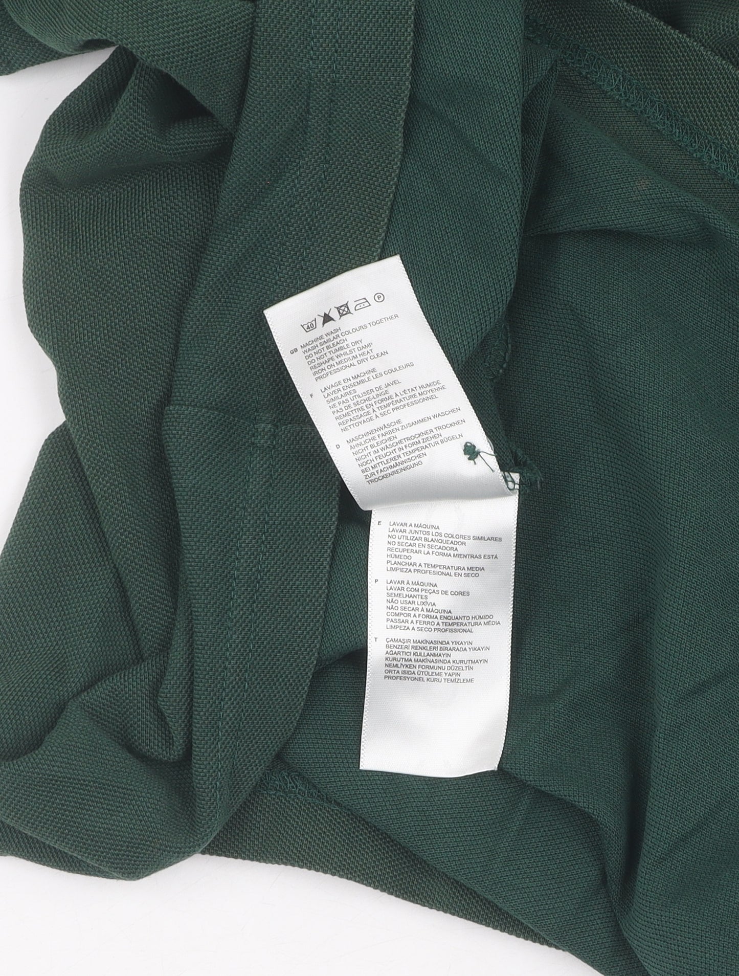 Fred Perry Men's Green Slim Fit Cotton Polo M