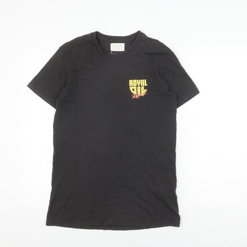 Cotton On Men's Black Racing Graphic T-Shirt, Size S