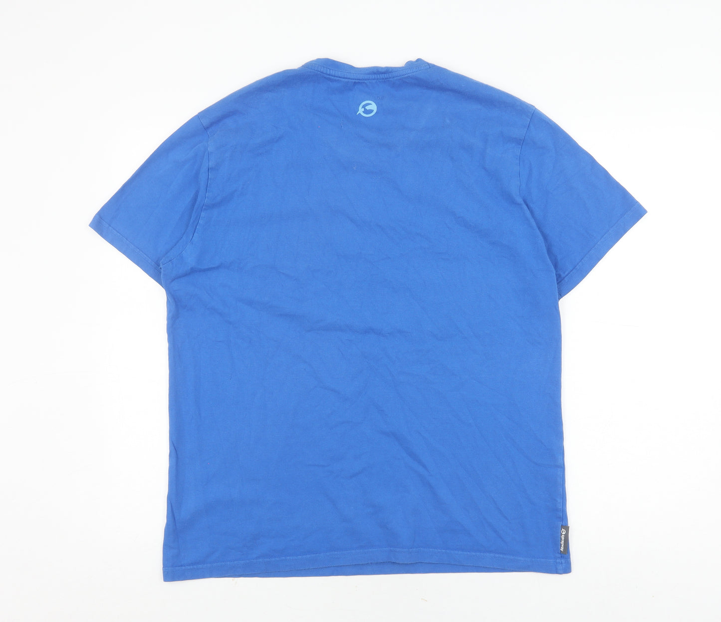 Sprayway Men’s Blue Graphic Print Crew Neck T-Shirt L