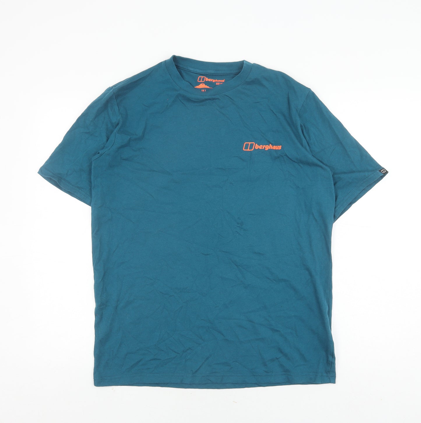 Berghaus Men’s Blue Graphic Short Sleeve T-Shirt L