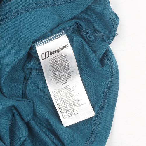Berghaus Men’s Blue Graphic Short Sleeve T-Shirt L