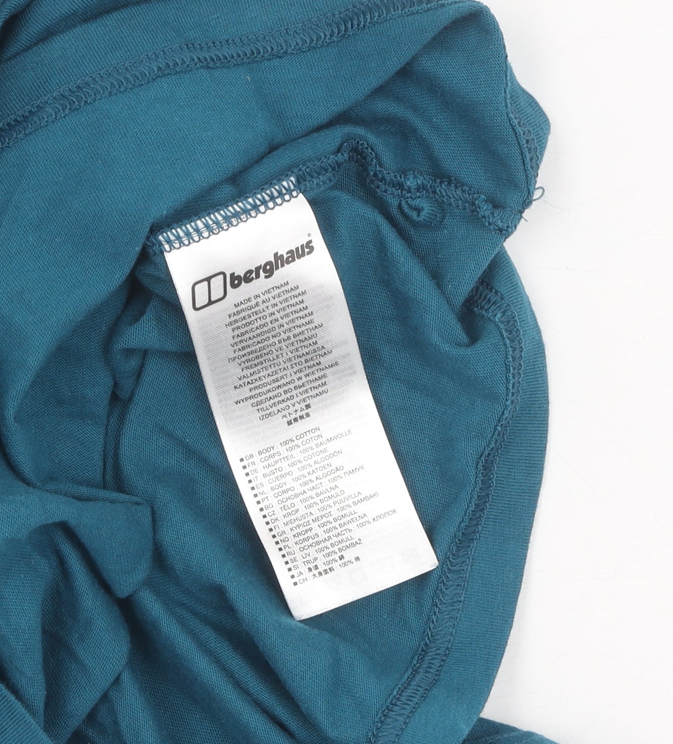 Berghaus Men’s Blue Graphic Short Sleeve T-Shirt L