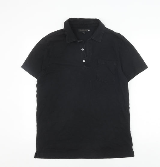 Banana Republic Men's Black L Polo T-Shirt