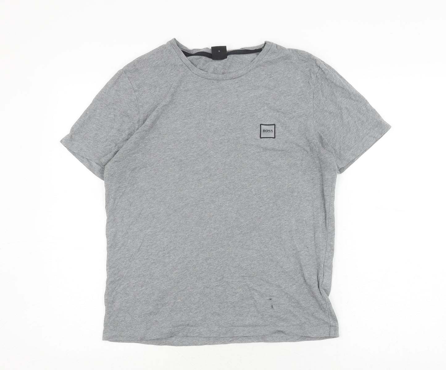 Hugo Boss Grey Men's M Logo T-Shirt Casual Style