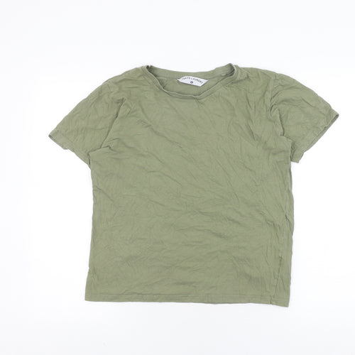 Tokyo Laundry Women's Green Basic T-Shirt, Size S