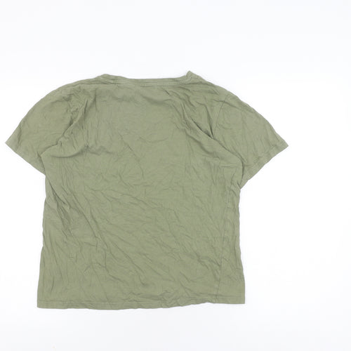Tokyo Laundry Women's Green Basic T-Shirt, Size S