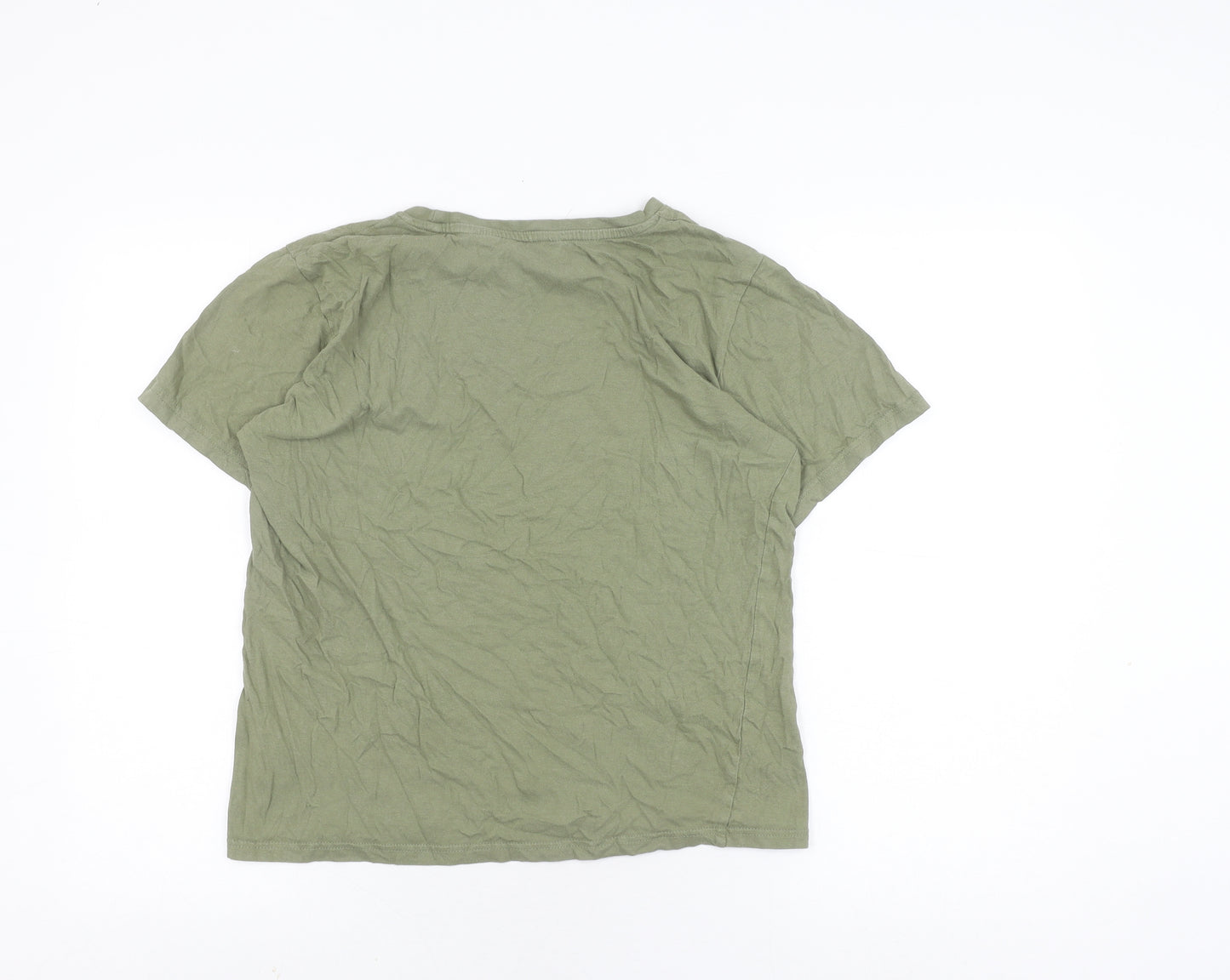 Tokyo Laundry Women's Green Basic T-Shirt, Size S