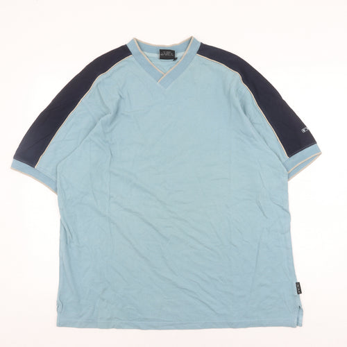 NX Sport Men's Blue XL V-Neck T-Shirt