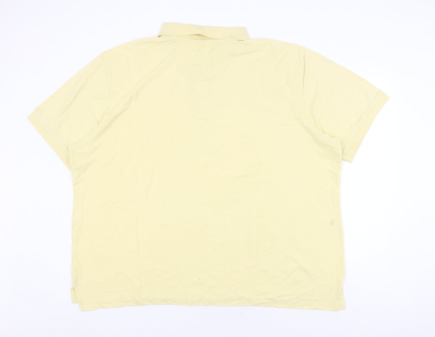 IZOD Men's Yellow 3XL Polo Shirt, Short Sleeve, Casual Fit