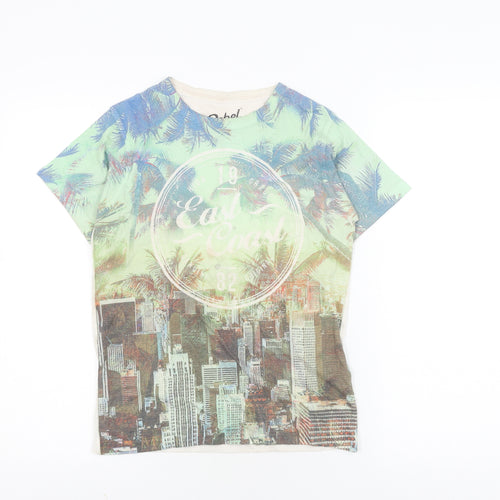 Rebel Boys Multicoloured City Graphic T-Shirt 11-12 Years