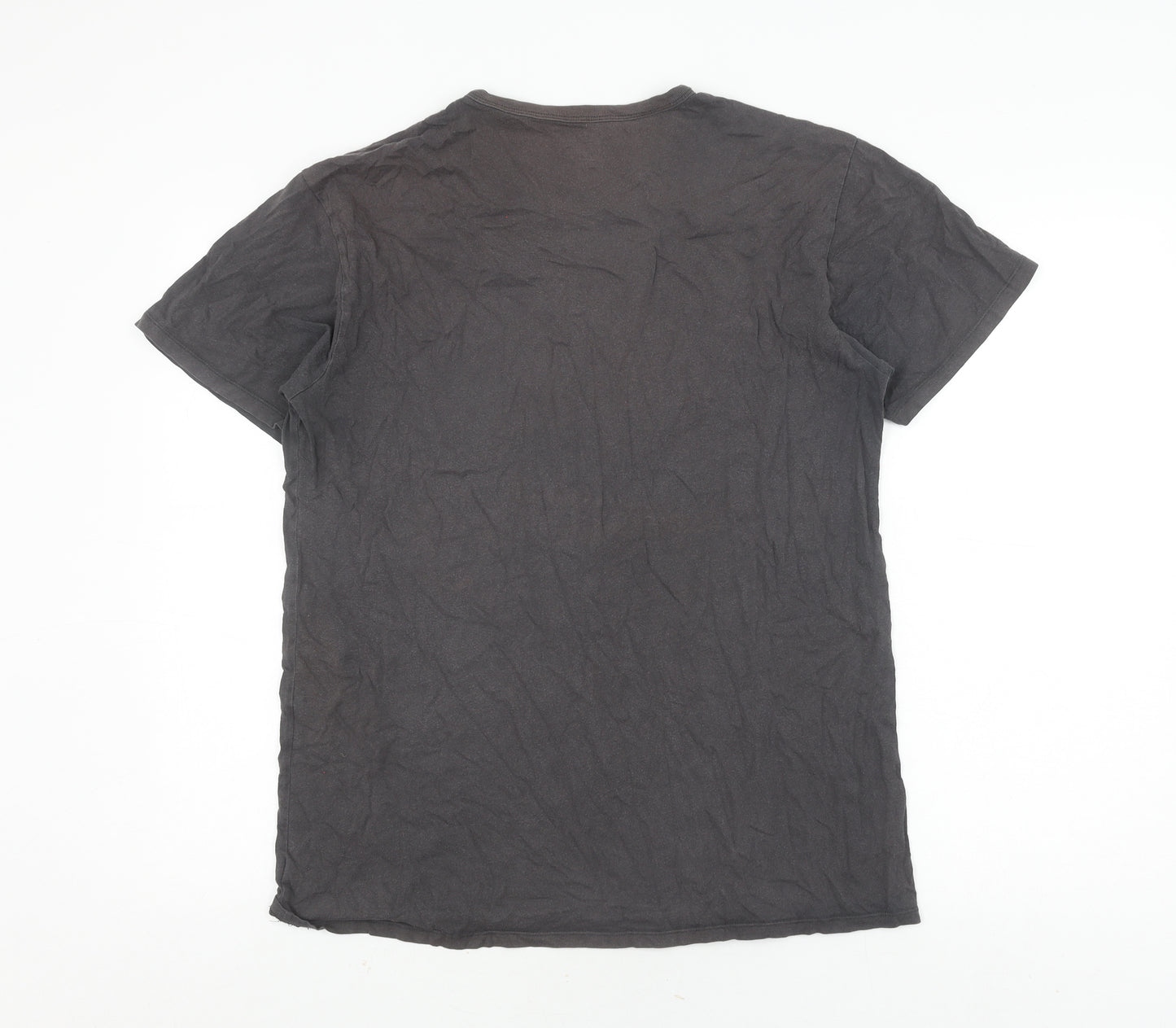 Gap Men's Black Music Graphic Cotton T-Shirt, L