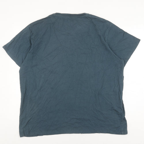 Bon Prix Men's Blue XL Crew Neck T-Shirt