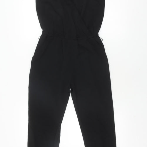River Island Women's Black Jumpsuit, Size 6