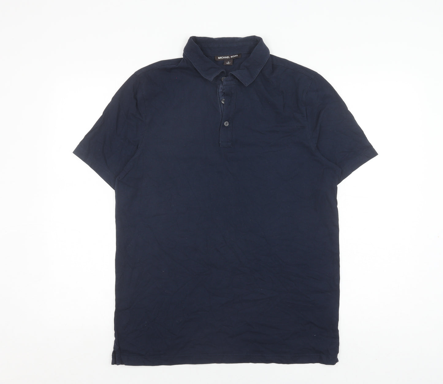 Michael Kors Blue Polo Shirt for Unisex Adults