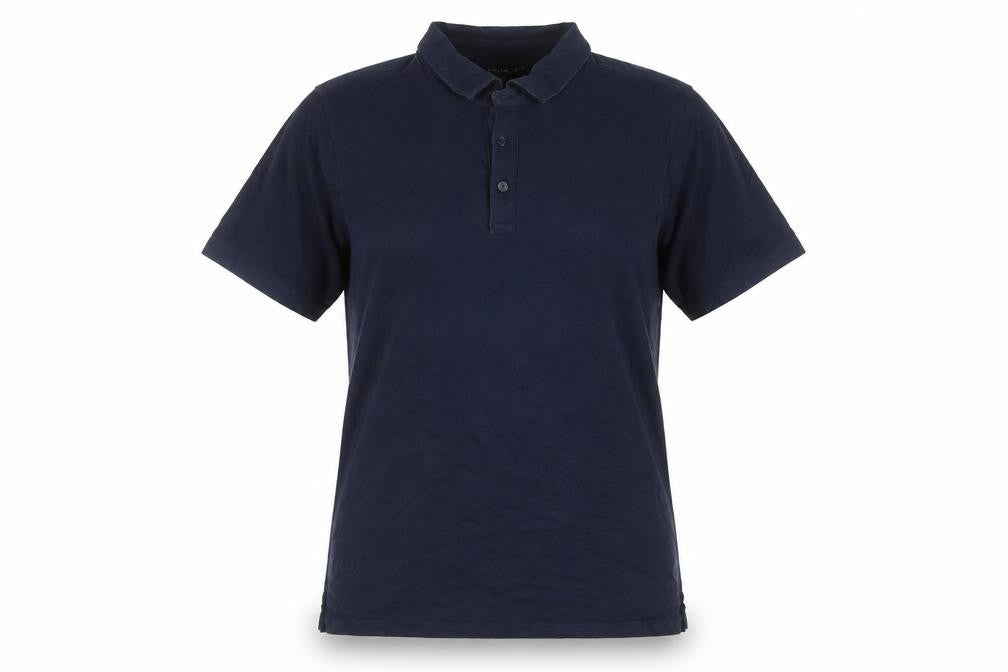 Front view of Michael Kors Blue Polo Shirt for unisex adults