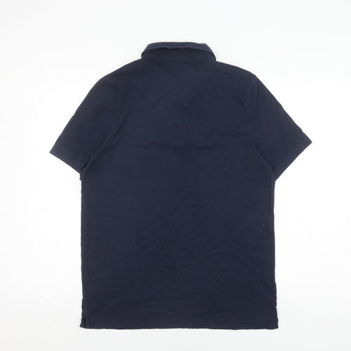 Michael Kors Blue Polo Shirt for Unisex Adults