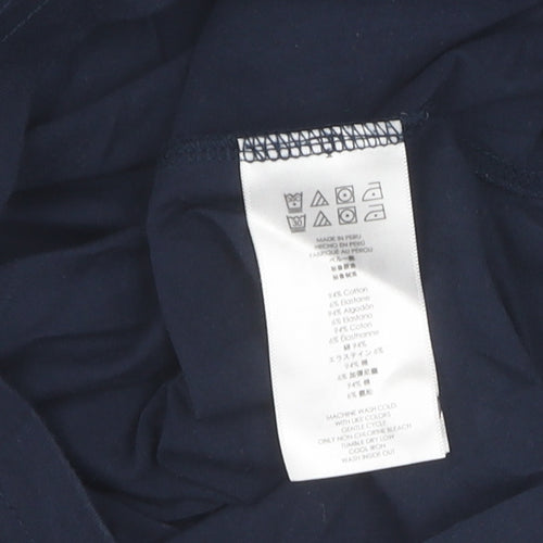 Michael Kors Blue Polo Shirt for Unisex Adults