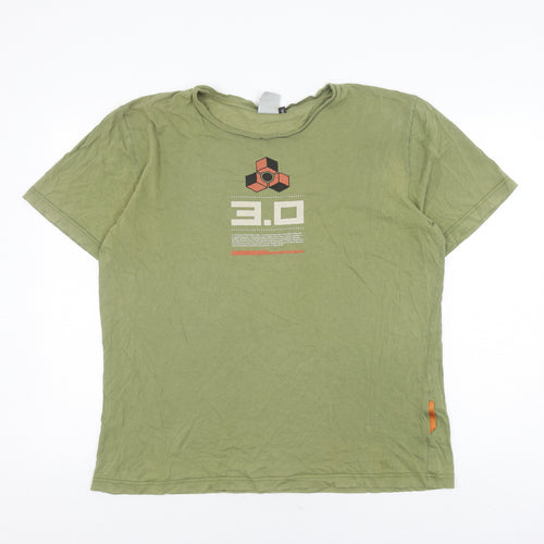 Propellerhead Men's Green Graphic T-Shirt 2XL