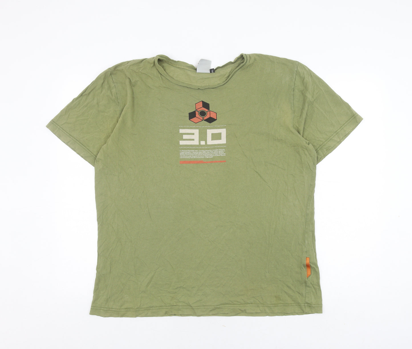 Propellerhead Men's Green Graphic T-Shirt 2XL