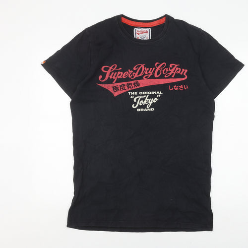 Superdry Men's Black XL Graphic Print T-Shirt