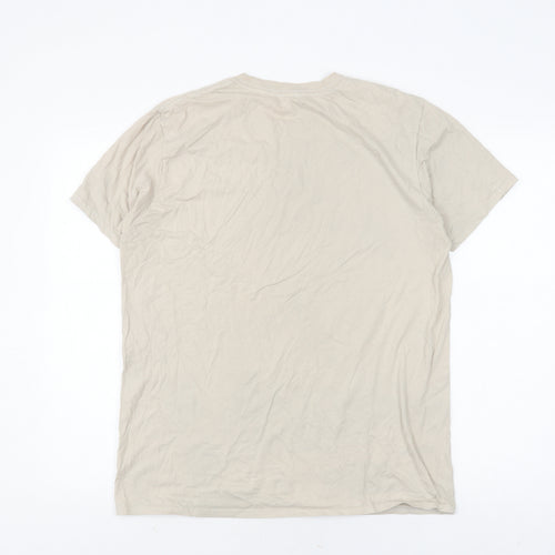 Garrison Tailors Men Beige L Peaky Blinders T-Shirt