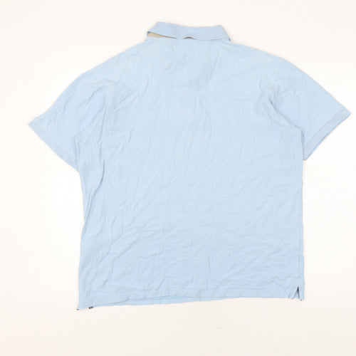 Marks and Spencer Men’s Blue Regular Fit Polo M