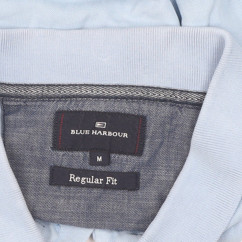 Marks and Spencer Men’s Blue Regular Fit Polo M
