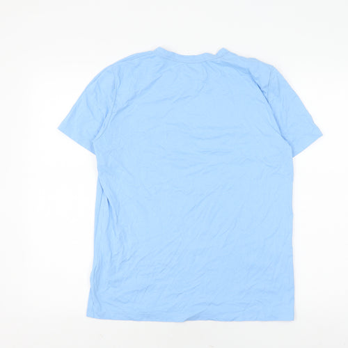 Calvin Klein Jeans Blue M Unisex Crew Neck T-Shirt