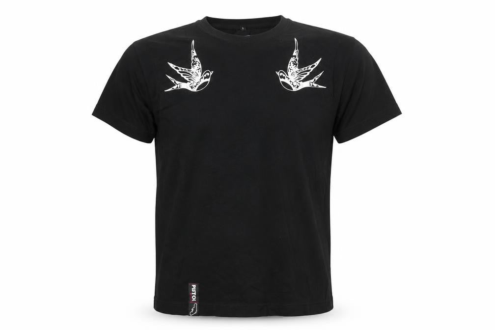 Pistol Boutique Men's Black Bird T-Shirt - Size S