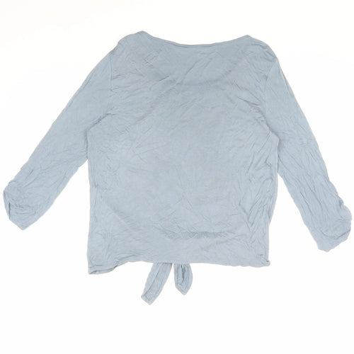 Cable & Gauge Women's Blue Basic Top, Size S