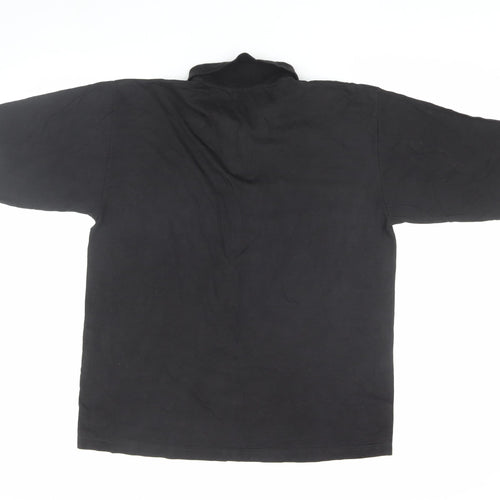 Jean Laurent Men's Black Medium Polo Shirt