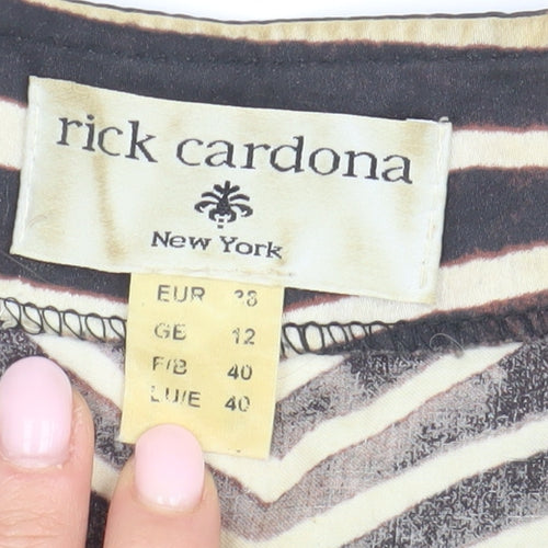 Rick Cardona Women's Multicoloured Animal Print Tunic