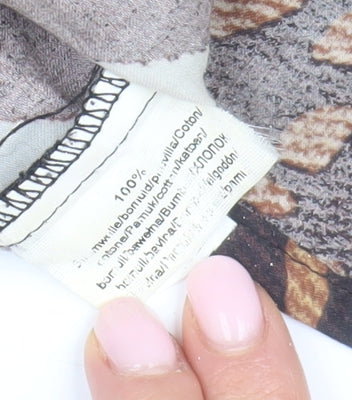 Rick Cardona Women's Multicoloured Animal Print Tunic