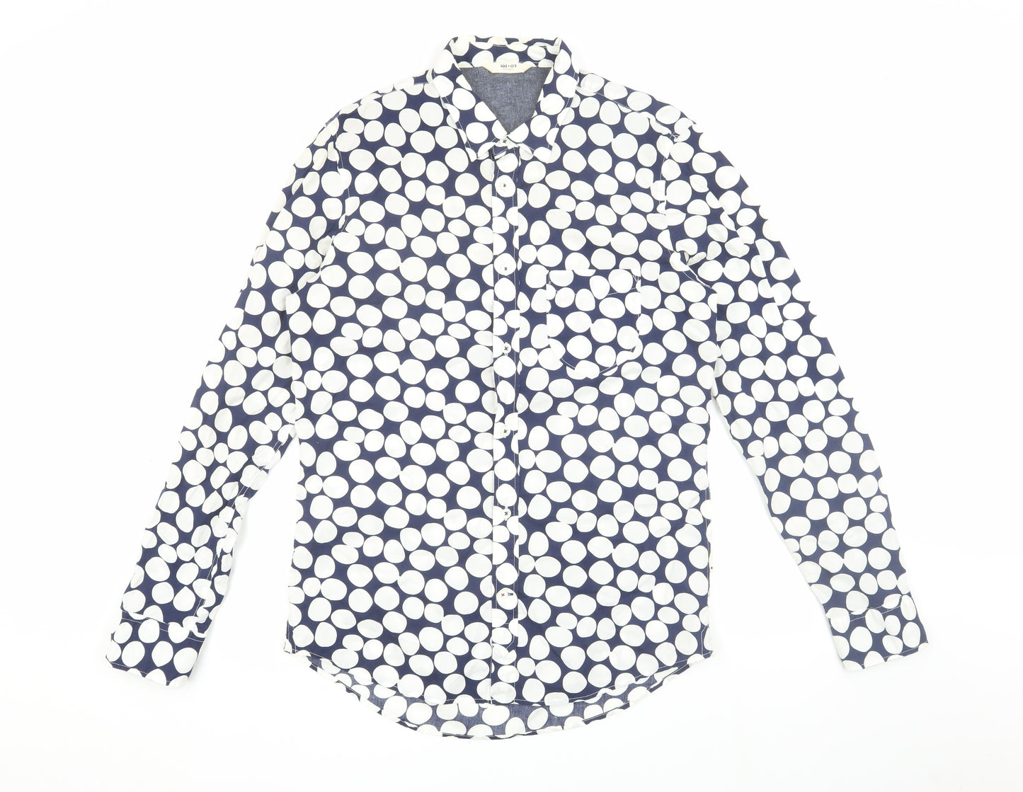 NN.07 Men's Polka Dot Cotton Shirt - Size M