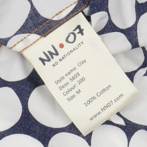 NN.07 Men's Polka Dot Cotton Shirt - Size M