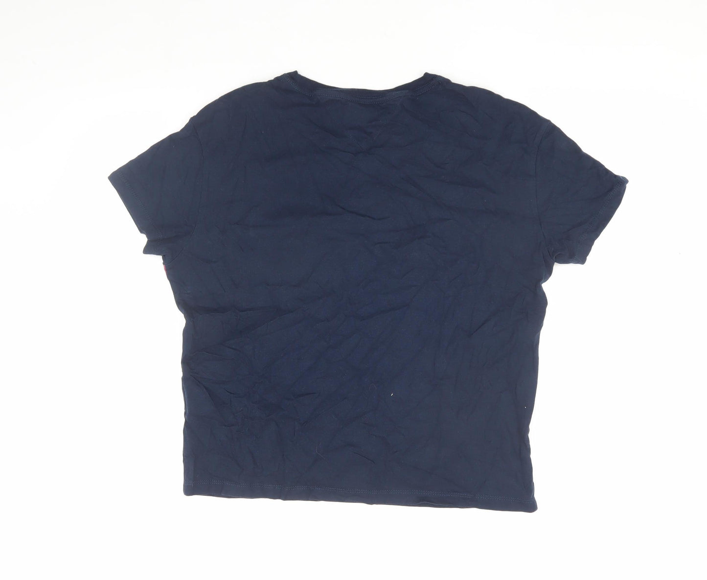 Tommy Jeans Blue T-Shirt, Unisex M, Classic Casual