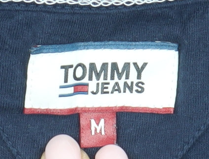 Tommy Jeans Blue T-Shirt, Unisex M, Classic Casual