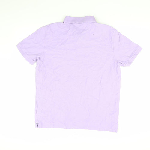 Marks and Spencer Men’s L Purple Polo Shirt