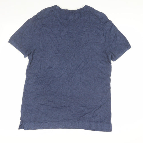 Springfield Men's Blue XL Cotton Crew Neck T-Shirt