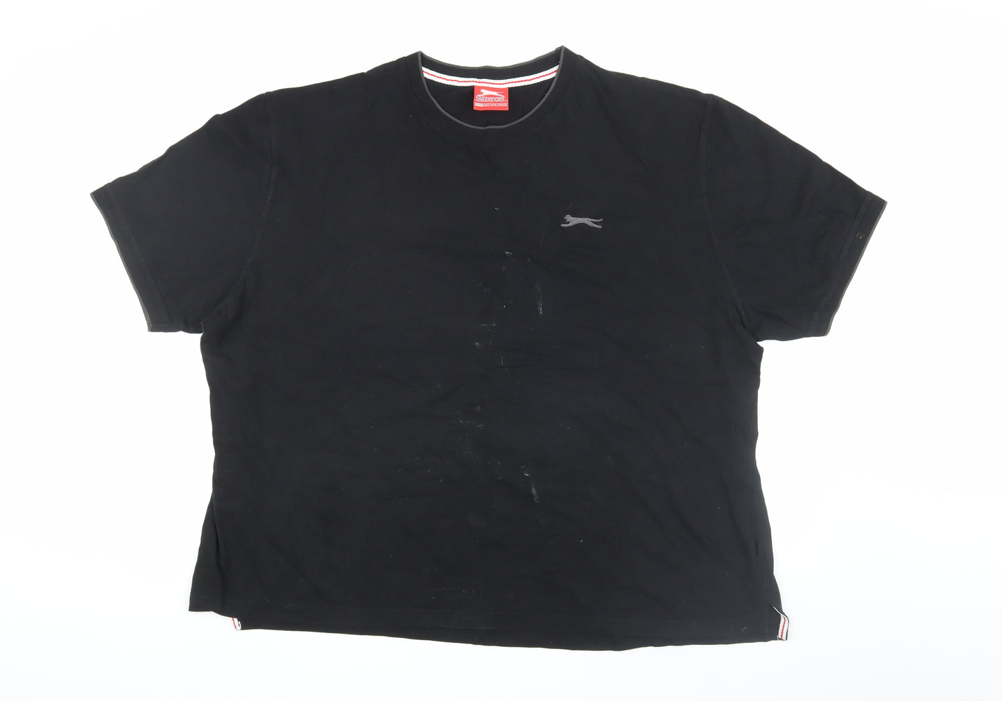 Slazenger Men's Black 3XL Crew Neck T-Shirt