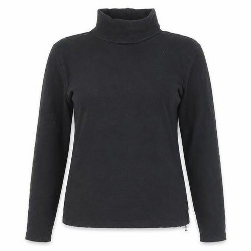 GAP Women's Black Roll Neck Long Sleeve T-Shirt, Size S