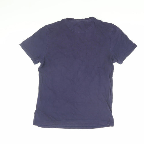 Lyle & Scott Men's Blue Medium T-Shirt, Short Sleeve