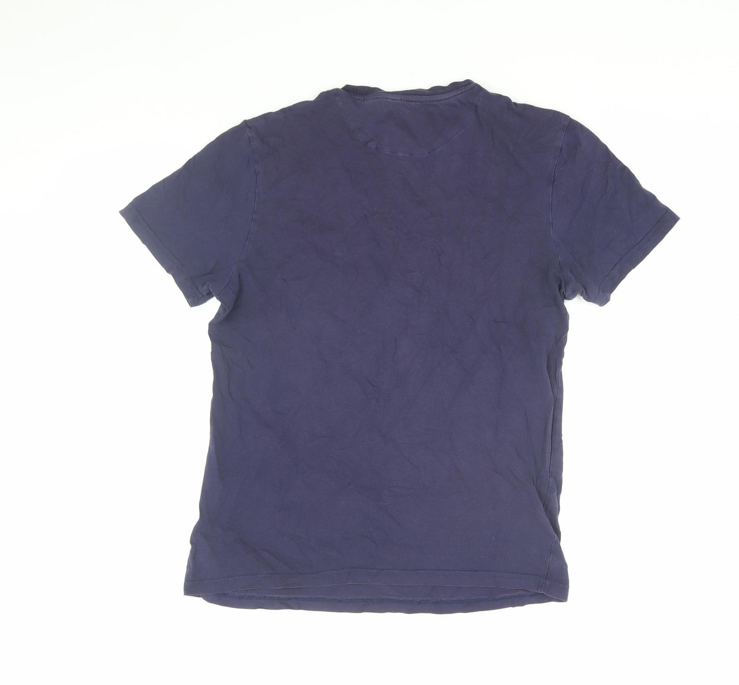 Lyle & Scott Men's Blue Medium T-Shirt, Short Sleeve