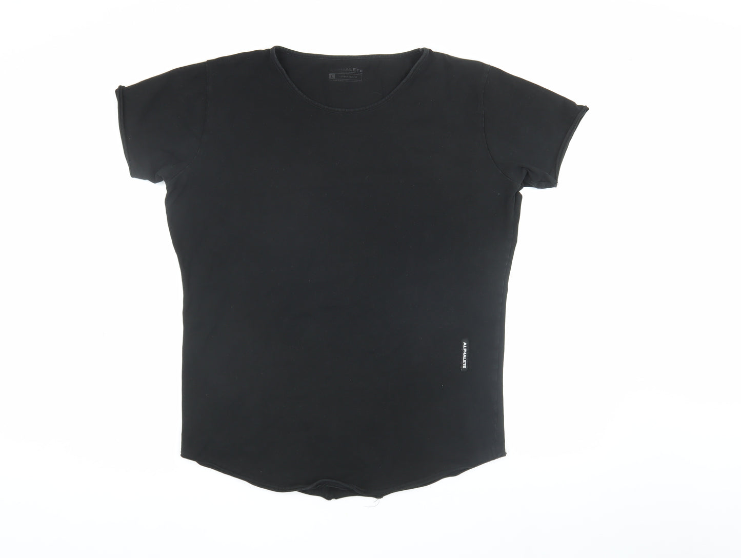 Alphalete Men's Black L Cotton Elastane T-Shirt