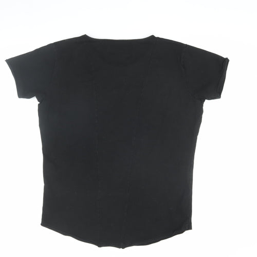Alphalete Men's Black L Cotton Elastane T-Shirt