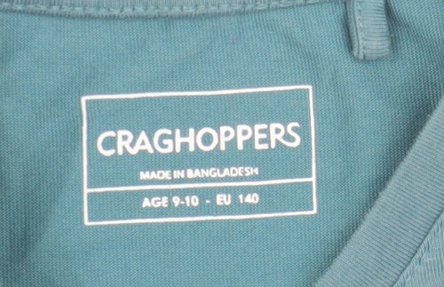 Craghoppers Boys Blue Graphic T-Shirt, Size 9-10 Years