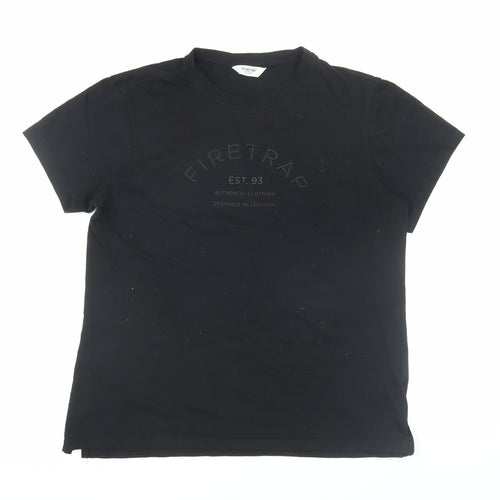Firetrap Women’s Black Basic T-Shirt Size 16