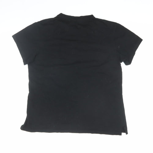 Firetrap Women’s Black Basic T-Shirt Size 16